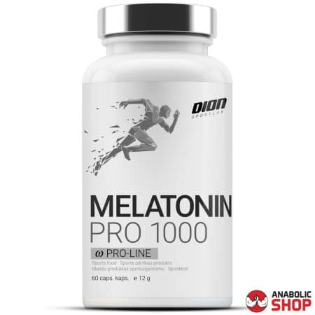 Dion Melatonin 1000 Melatonīns miegam 180 kapsulas
