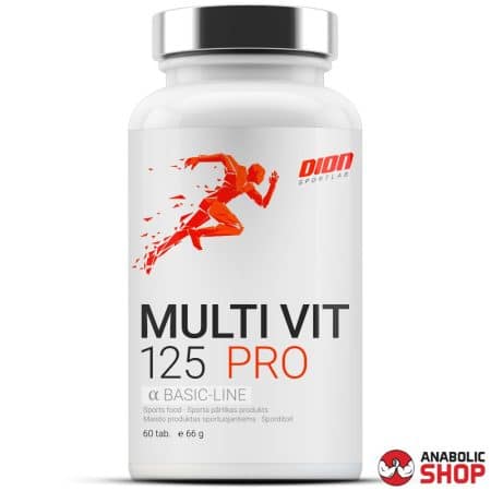 Dion Multi-Vit 125 PRO Multivitamīnu komplekss 360 kapsulas