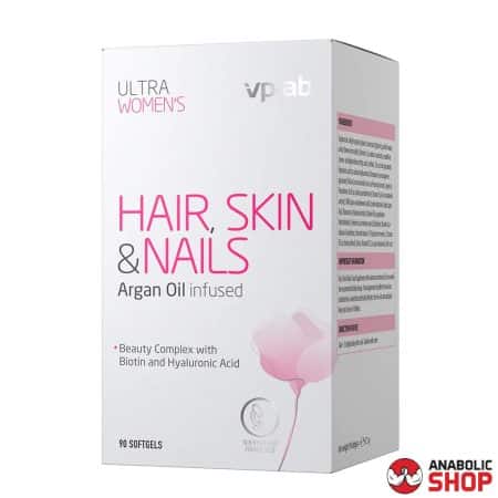 VPLAB Ultra Women’s Hair, Skin & Nails Matiem, ādai, nagiem 90 kapsulas
