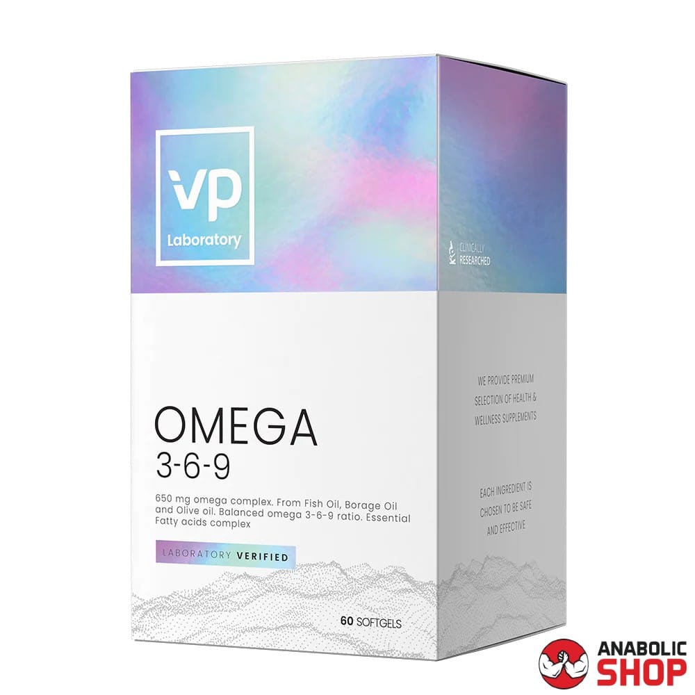 VPLAB Omega 3-6-9 60 kapsulas