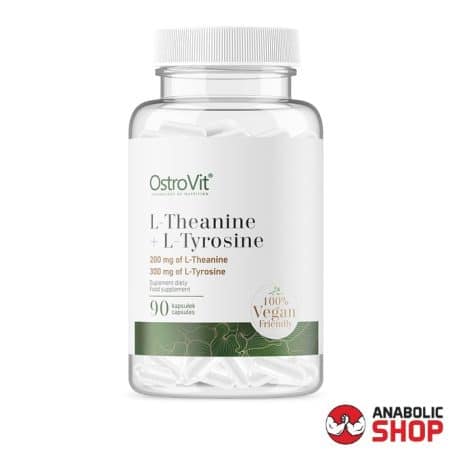 OstroVit Theanine   Tyrosine VEGE Tirozīns   Teanīns 90 kapsulas