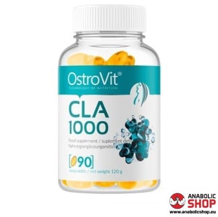 Ostrovit CLA 1000 Linolskābe 90 kapsulas