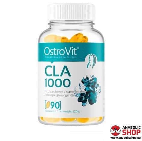 Ostrovit CLA 1000 Linolskābe 90 kapsulas
