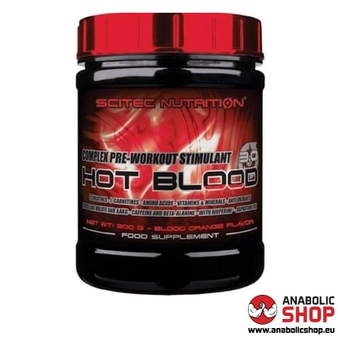 Scitec Hot Blood 3.0 Pirmstreniņa maisījums 300 grami