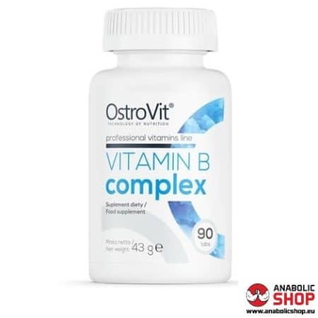 Ostrovit Vitamin B Complex B vitamīnu komplekss 90 tabletes