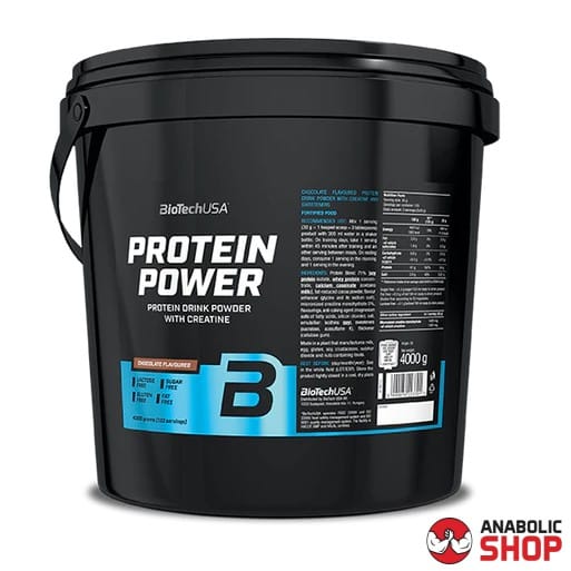 Biotech USA Protein Power Proteīna kokteilis 4 kg