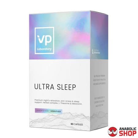 VPLAB Ultra Sleep with Melatonin Komplekss Miegam ar Melatonīnu 60 kapsulas