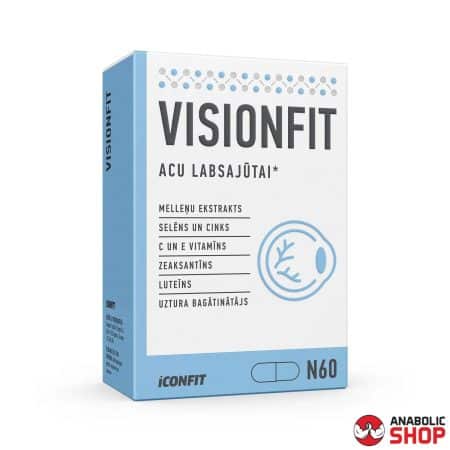 Iconfit Visionfit Acu labsajūtai 60 kapsulas