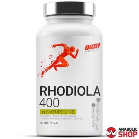 Dion Rhodiola 400 Rodiola, Zelta sakne 60 tabletes