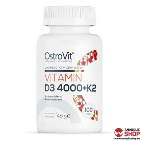 OstroVit Vitamin D3 4000+K2 100 tabletes