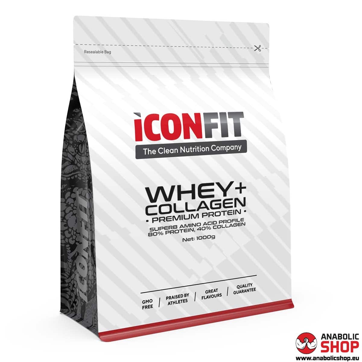 Iconfit WHEY + Collagen Proteīns + Kolagēns 1 kg