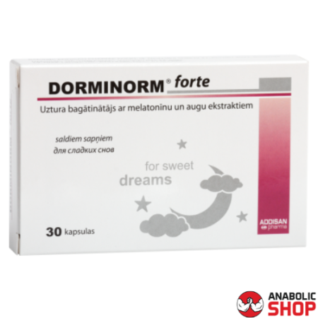 DORMINORM® Forte ar melatonīnu, N30