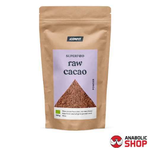 ICONFIT Organiskais neapstrādāts kakao pulveris (150g)