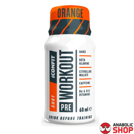 ICONFIT Pre-Workout Shot 60 ml orange