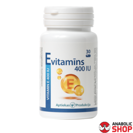 Aptiekas Produkcija E Vitamīns 400 IU 30 kapsulas