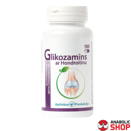 Aptiekas Produkcija Glikozamīns ar Hondroitīnu 100 kapsulas