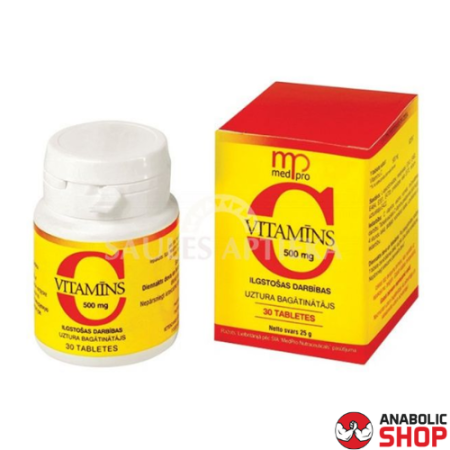 Medpro Vitamīns C 500 mg 30 tabletes