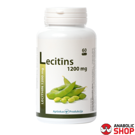 Aptiekas Produkcija Lecitīns 1200 mg 60 kapsulas