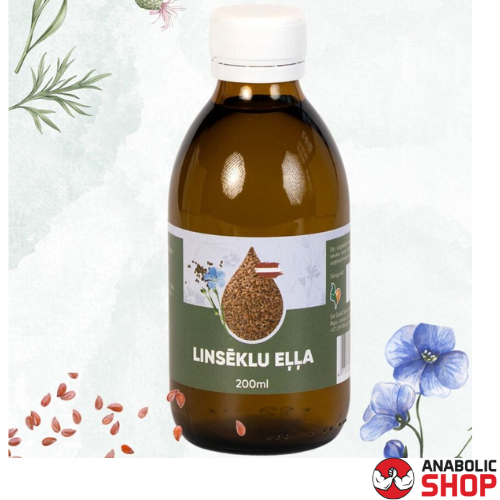 SAAR Flax seed oil ,Linsēklu eļļa, 200 ml.