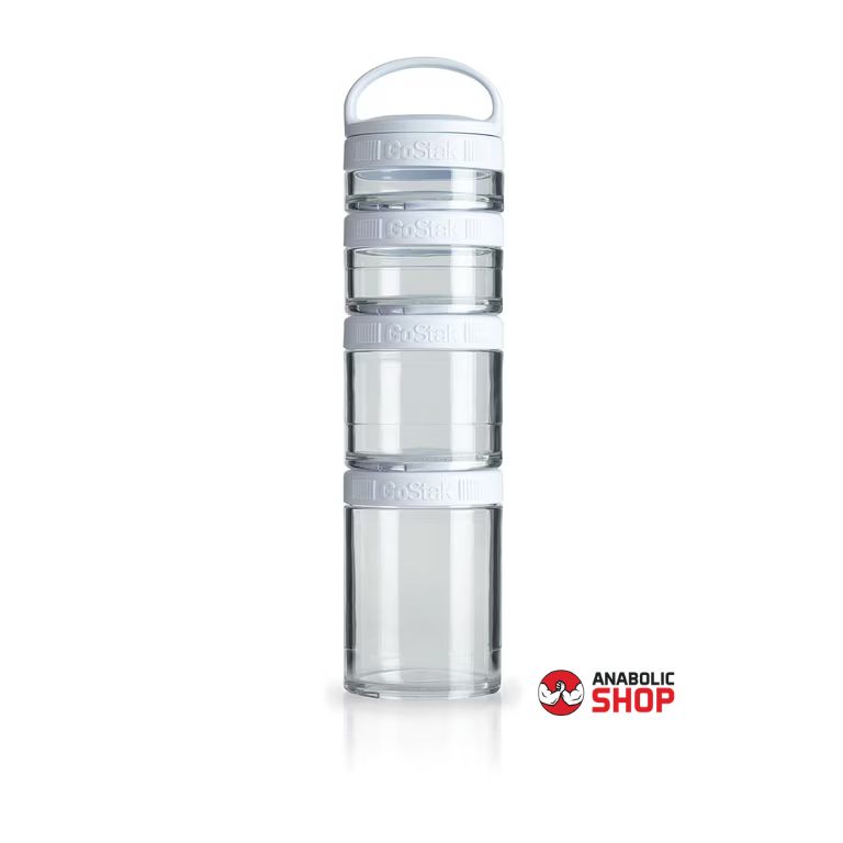 Blender Bottle GOSTAK STARTER 4 PACK White