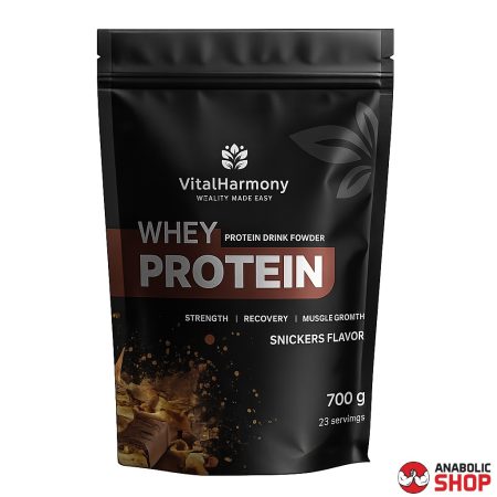 VitalHarmony VH.NUTRA Whey Protein Piena sūkalu proteīns 700 grami