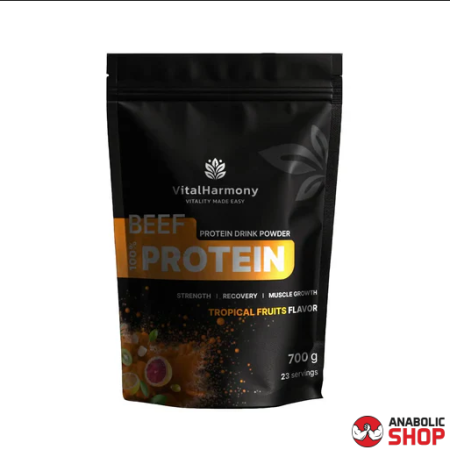 VitalHarmony VH.NUTRA Beef Protein Liellopa gaļas proteīns 700 grami