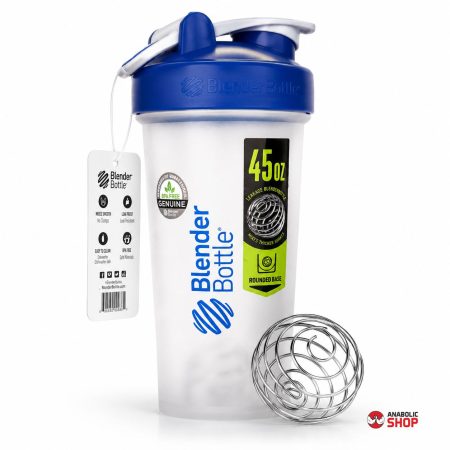 Blender Bottle PRO (45oz/1.3L) Clear / Blue