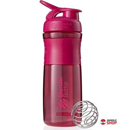 BlenderBottle SportMixer Tritan Grip Shaker Bottle, Pink/Pink